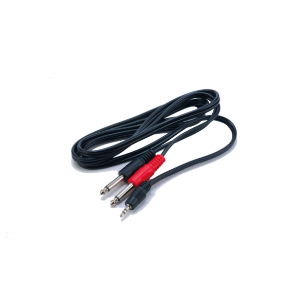 Cable-3-5-St-2 Plug-6-3-Mono-1-8mts_CBL1002-1-8M