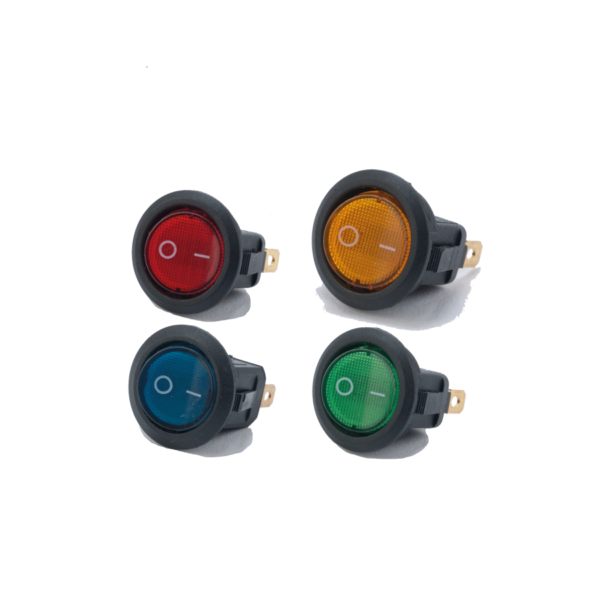 Switch-Balancin-Redondo-verde,-rojo,-amarillo-y-azul-110V-IRS-120-